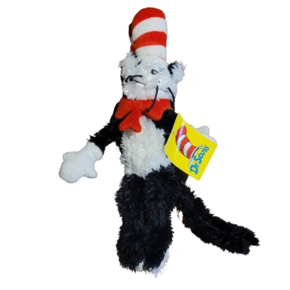 VINTAGE 2001 DR SEUSS CAT IN THE HAT plush stuffed animal - Picture 1 of 12